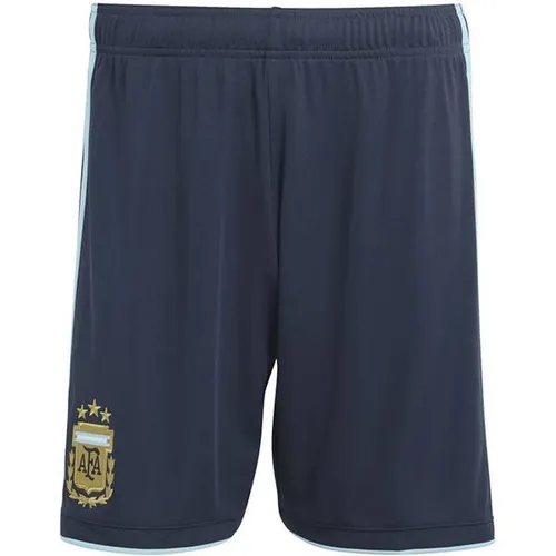 ADIDAS Herren Teamhose Shorts Argentina 26 Home - Replica Heimshorts der argentinischen Nationalmannschaft, inspiriert von Weltmeisterschaften. Mit elastischem Bund und atmungsaktivem Material für hohen Tragekomfort – ideal für Sport und Freizeit.