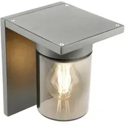 CGC Europe Außenwandleuchte Anthrazit, 20W E27 - Robuste Außenwandleuchte aus hochwertigem, rostfreiem Aluminium. Ideal für alle Wetterbedingungen mit IP54 Schutzart. Perfekte Akzentbeleuchtung für Haus, Garten oder Veranda.