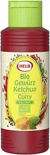 HELA Bio Gewürz Ketchup Curry delikat, 300 ml von Hela