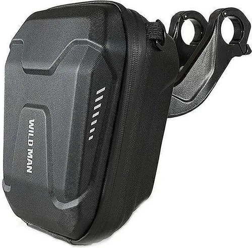 Wildman Lenkertasche 3L E8 schwarz mit Reißverschluss