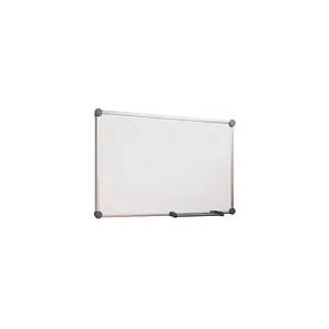 Maul Whiteboard 2000 MAULpro 63055 - 120 x 300 cm, lackiert mit Aluminiumrahmen - Präsentation: Ideal für regelmäßigen Gebrauch mit magnethaftender, beschriftbarer und trocken abwischbarer Oberfläche. Komfortable Aufhängung für perfekte Anpassung an Wandunebenheiten.
