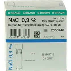 Kochsalzlösung 0,9% Miniplasco connect, 200ml - Multivitaminpräparate & Mineralien, sterile Kochsalzlösung für vielseitige Anwendungen, ideal zur Unterstützung der Flüssigkeits- und Elektrolytbalance.