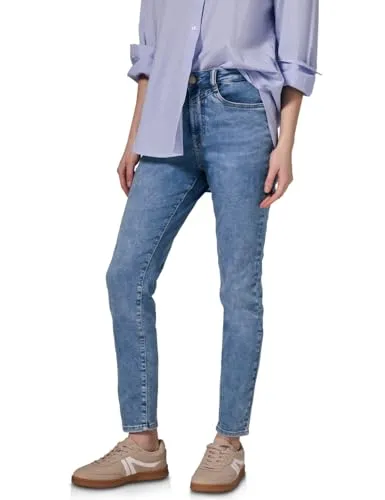 Street One Studio Damen F378447 Jeans, Light Blue Wash