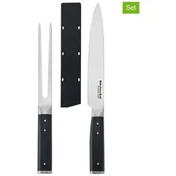 KitchenAid 2tlg. Tranchier-Set in Schwarz in schwarz von KitchenAid