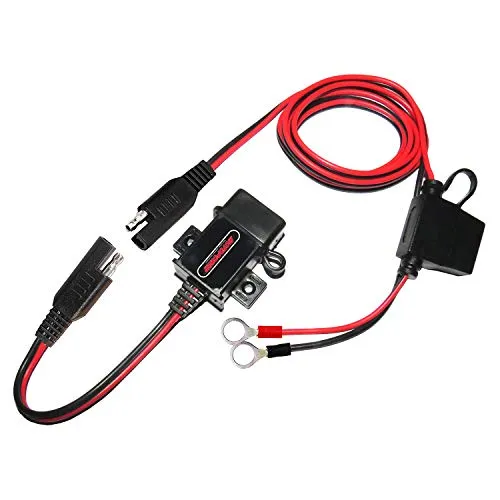 MOTOPOWER MP0609A 3,1 Amp Motorrad USB-Ladegerät