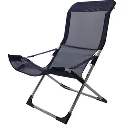 Jan Kurtz Fiesta Sessel - Klappstuhl aus Aluminium/Kunststoff in Silber - Gartenstühle mit praktischer Klappfunktion, ideal für Outdoor-Aktivitäten und platzsparend für Transport und Lagerung.