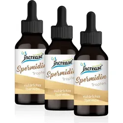 Hochdosierte Liposomale Spermidin Tropfen - Nimm 3, zahl 2 Aktion - Multivitaminpräparate & Mineralien, 6mg Spermidin pro Tropfen für optimale Zellregeneration und geistige Vitalität, vegan und glutenfrei.