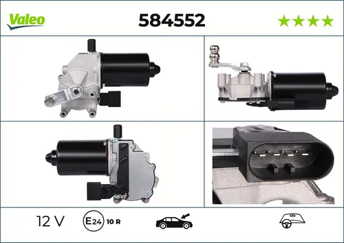 Valeo Wischermotor 584552 für Linkslenker