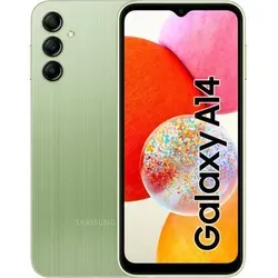 TIM Samsung Galaxy A14 16,8 cm (6.6 Zoll) Dual-SIM Android 13 4G USB Typ-C 4 GB 64 GB 5000 mAh Hellgrün - Grün