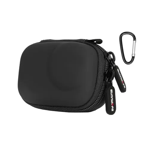 Wigento Für DJI Osmo Action 6/5 Pro / 4/3 Tragbare Portable Mini Body Tasche Schwarz