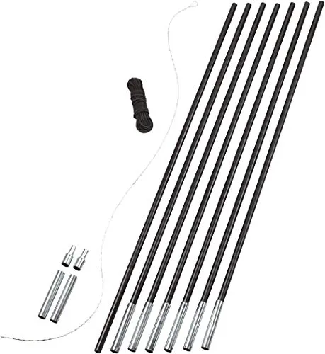Easy Camp Pole DIY Set 12,5mm schwarz von Easy Camp