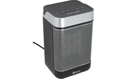 BERGER Keramik-Heizlüfter HeatWave mit Fernbedienung