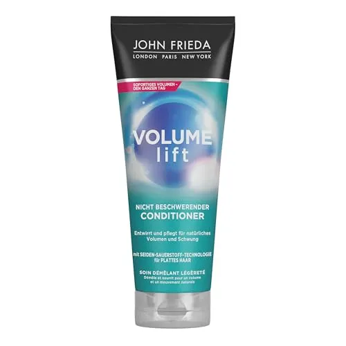 JOHN FRIEDA Volume Lift Conditioner 250 ml - Haarsprays: Der JOHN FRIEDA Volume Lift Conditioner entwirrt sanft, pflegt schwerelos und verleiht Geschmeidigkeit, ohne das Volumen zu beeinträchtigen. Ideal für Haar mit natürlichem Schwung.