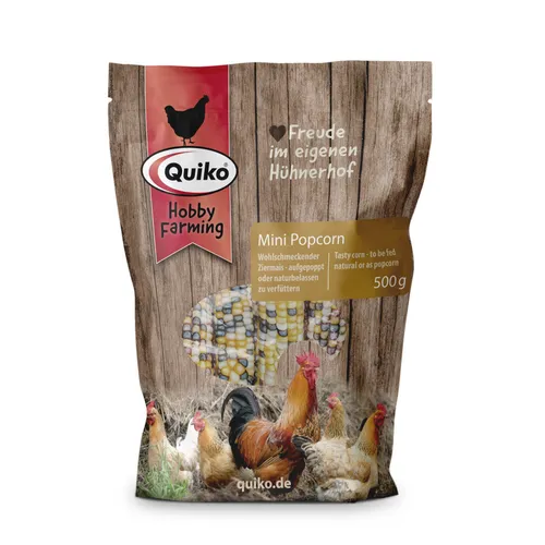 Quiko Hobby Farming Mini Popcorn für Hühner und Geflügel