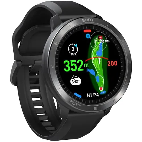 VOICE CADDIE T11 Golf GPS Watch - Black