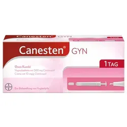 Canesten® GYN Once Kombi - Arzneimittel zur schnellen und effektiven Behandlung von Scheidenpilz mit Depotwirkung für bis zu 72 Stunden. Ideal für eine sofortige Linderung von Juckreiz und Rötung.