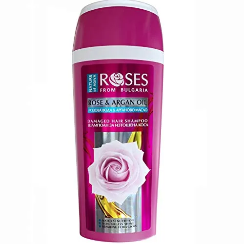 Roses from Bulgaria - Rose & Arganöl Shampoo für strapaziertes Haar