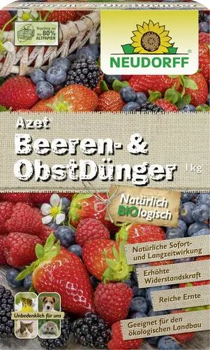 Neudorff 00160 Azet Beeren- & Obst-Dünger 1kg