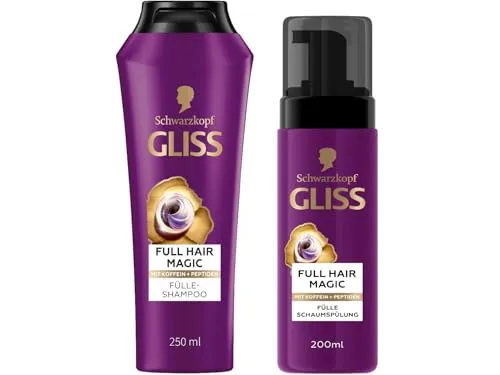 GLISS Full Hair Magic Shampoo (2er Pack (mit Schaumspülung))