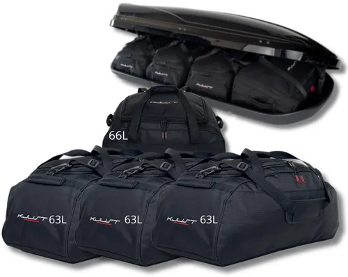 Kjust Dachbox Taschen-Set, 4-teilig für Modula Wego 500