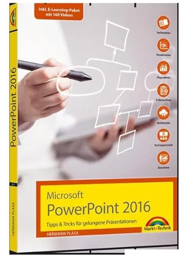 Microsoft PowerPoint 2016 – Tipps & Tricks für gelungene Präsentationen: inkl. E-Learning-Paket mit 140 Videos