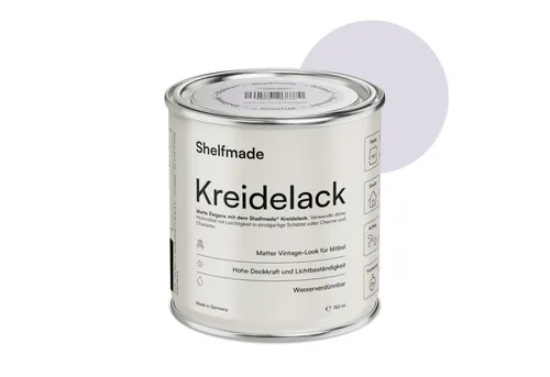shelfmade Kreidefarbe Kreidefarbe Möbel Shabby Chic Holzlack DIY - Chalk Paint matter Look