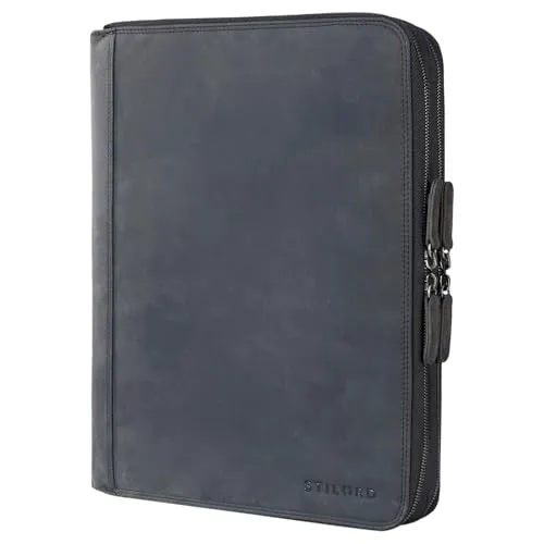 STILORD 'Ferris' Vintage Leder Dokumentenmappe von STILORD