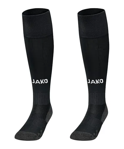 JAKO Unisex Stutzenstrumpf Allround, Schwarz, 27-30