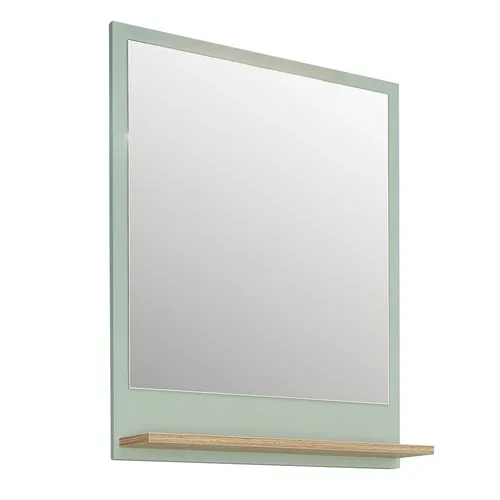 Badezimmer Spiegel NANNING-66 mit Ablage in Salbei Nb. in grün von Lomadox