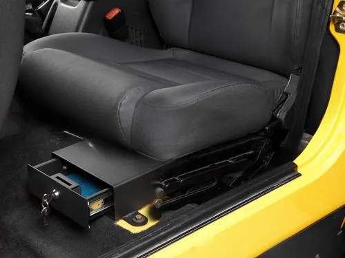 Staubox abschließbar Fahrersitz Jeep Wrangler JK 07-14