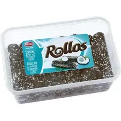 Nawarra Rollos Schaumröllchen Cocos und kakaohaltiger Glasur 200g