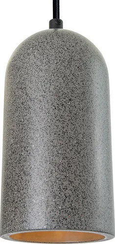 Hängelampe E27 - Höhenverstellbare Pendelleuchte in Beton-Sandstein-Schwarz - Moderne Hängelampe aus hochwertigem Beton in stilvollem Industrial-Look. Ideal für Esszimmer, Wohnzimmer oder Küche. Höhenverstellbar und kompatibel mit dimmbaren Leuchtmitteln für individuelle Lichtstimmung.