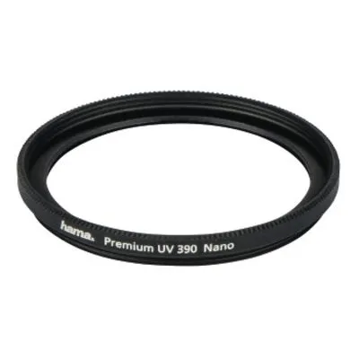 Hama UV Filter 82 mm Wide - Premium Schutzfilter für brillante Fotos - Kamera-Filter mit hochqualitativem UV-Objektivglas, das UV-Strahlen bis 390 nm blockiert und für klare, scharfe Aufnahmen sorgt. Inklusive Filterbox für sicheren Transport.