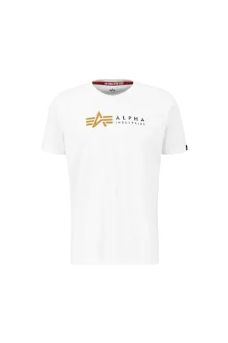 Herren T-Shirts Alpha Label T Puff Print M - Stylisches Herren T-Shirt aus 100% Baumwolle, ideal für modebewusste Männer. Der Regular-Fit-Schnitt sorgt für Bewegungsfreiheit, während das minimalistische Design und das Alpha Industries Label einen trendigen Look bieten.