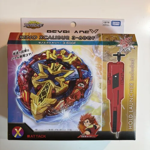 BEYBLADE X BX-00 Starter XENO XCALIBUR 3-60GF / TAKARA TOMY