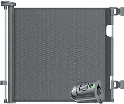 KIDIZ® Treppenschutzgitter ausziehbar bis 180cm - Kindersicherungen: Maximale Sicherheit im Alltag mit cleverem Verschlusssystem und stufenlos einstellbar. Ideal für Kinder und Haustiere, passt in jeden Raum!