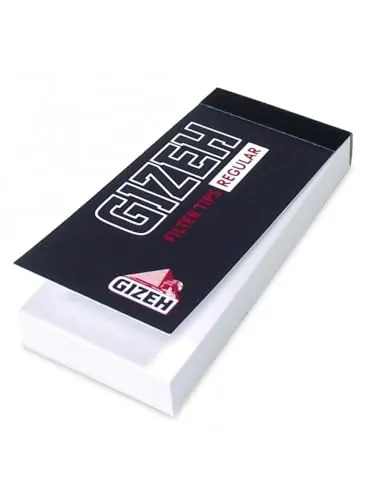 Gizeh Raucherbedarf GmbH Zigarettenfilter Gizeh Black Regular 24 Packungen à 35 Filtertips