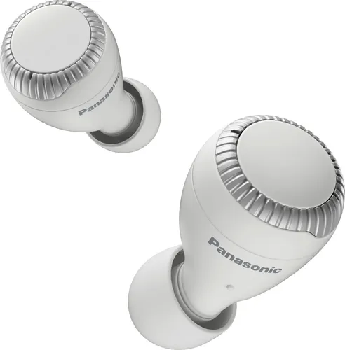 PANASONIC RZ-S300WE In-Ear-Kopfhörer - Kabellose Bluetooth In-Ear-Kopfhörer in elegantem Weiß, ideal für unterwegs mit integriertem Mikrofon und Anruffunktion.
