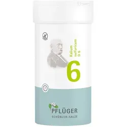 Biochemie Pflüger 6 Kalium Sulfur D6 Tabletten