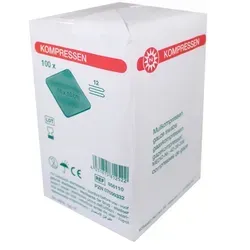 Noba Mullkompressen, 12-fach, 100 Stück 10 x 10 cm von NOBAMED