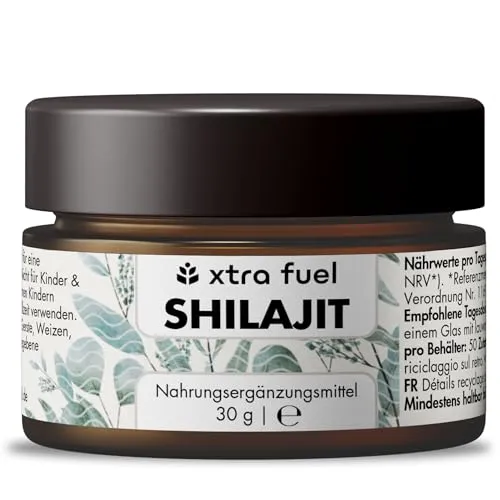 Shilajit Harz Original - 100% reines Himalaya Mumijo Shilajit - Shilajit, hochdosiert mit 600mg pro Tagesdosis, reich an 85+ Mineralien und ohne Zusätze. Ideal für deine Gesundheit und Wohlbefinden.