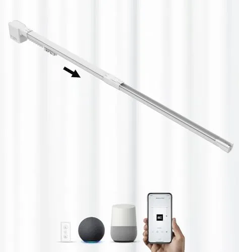 ACRIMO FabTrack Motorisierte Gardinenschiene 1,5-2,6 Meter mit WiFi