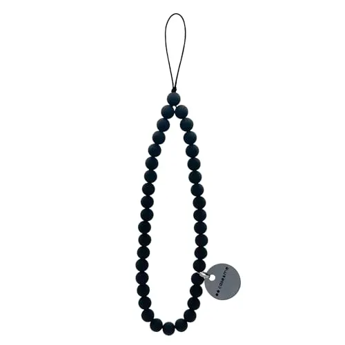 case&me Lanyard für Smartphones – Handgelenkband in Schwarz von case&me