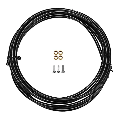 Lodokdre BH90 Bremsschlauch hydraulischer Scheibenbremsschlauch 2,5 m Anschlusseinsatz oliv Set