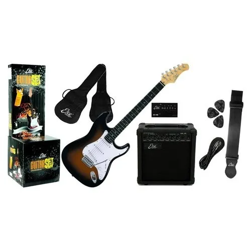 Eko Gitarre E Verstärker Tribute Anlasser Eg 11 Pack Sunburn