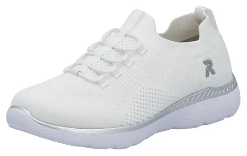 Rieker Damen Low-Top Sneaker M5074 - Damen-Sneaker mit flacher EVA-Sohle für optimalen Komfort und Atmungsaktivität, ideal für Freizeit und Alltag.