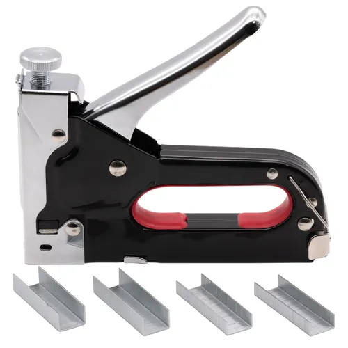 Handtacker Klammern Tacker Tackerklammern Hefter Nagler Klammergerät Set 4-14 mm