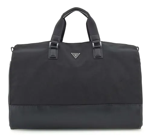 Guess Ibiza Weekender Reisetasche 55 cm schwarz - Stylische Reisetasche für Wochenendausflüge, mit geräumigem Hauptfach und elegantem Guess-Design.