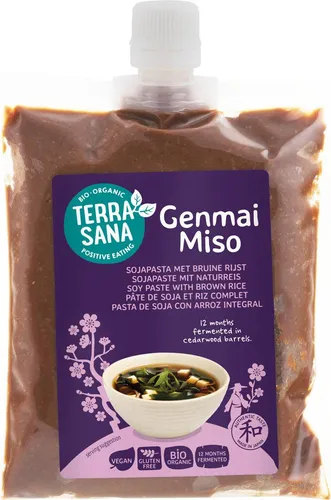 Genmai Miso mit Schraubverschluss 345g