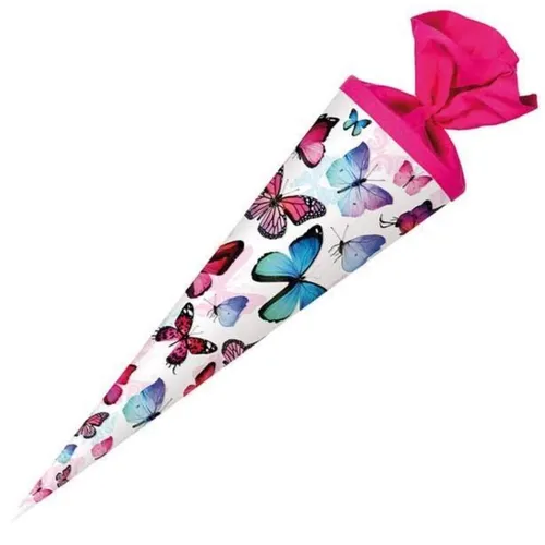 Nestler Schultüte Schmetterling, 70 cm, rund